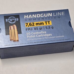 PPU 7,62X25 TT 85g FMJ